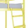 CAMA SISTEMA DE QUARTO INTEGRADO 88 CM COM ESTRUTURA PARA ESCRIVANINHA NEW LINK - LIMÃO SICILIANO - Foto 5