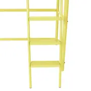 CAMA SISTEMA DE QUARTO INTEGRADO 88 CM COM ESTRUTURA PARA ESCRIVANINHA NEW LINK - LIMÃO SICILIANO - Foto 6