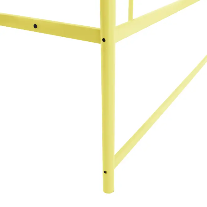 CAMA SISTEMA DE QUARTO INTEGRADO 88 CM COM ESTRUTURA PARA ESCRIVANINHA NEW LINK - LIMÃO SICILIANO - Foto 7