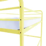 CAMA SISTEMA DE QUARTO INTEGRADO 88 CM COM ESTRUTURA PARA ESCRIVANINHA NEW LINK - LIMÃO SICILIANO - Foto 8