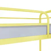 CAMA SISTEMA DE QUARTO INTEGRADO 88 CM COM ESTRUTURA PARA ESCRIVANINHA NEW LINK - LIMÃO SICILIANO - Foto 9