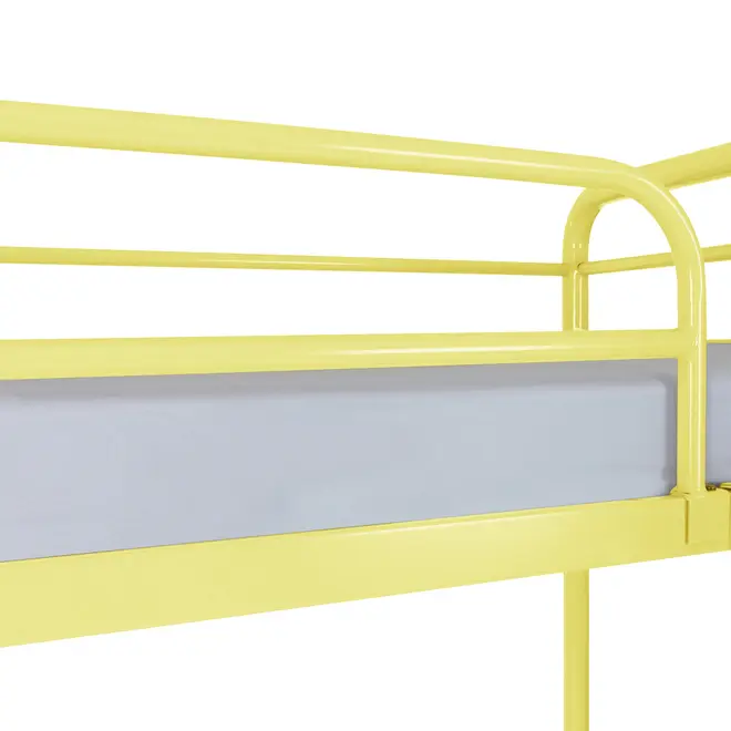 CAMA SISTEMA DE QUARTO INTEGRADO 88 CM COM ESTRUTURA PARA ESCRIVANINHA NEW LINK - LIMÃO SICILIANO - Foto 9
