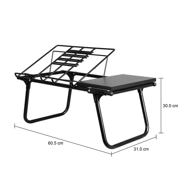 MESA DOBRÁVEL PARA NOTEBOOK FORSETI - PRETO - Foto 11