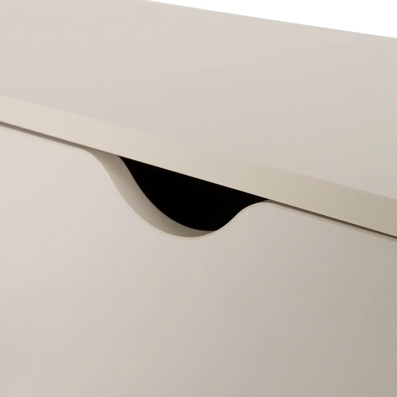 BUFFET 2 PORTAS/3 GAVETAS 1,20 M X 35 CM LIN - BEGE/NOZES - Foto 6