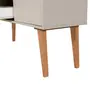 BUFFET 2 PORTAS/3 GAVETAS 1,20 M X 35 CM LIN - BEGE/NOZES - Foto 7