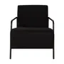 POLTRONA MINDY - PRETO/PRETO - Foto 2
