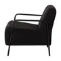POLTRONA MINDY - PRETO/PRETO - Foto 3