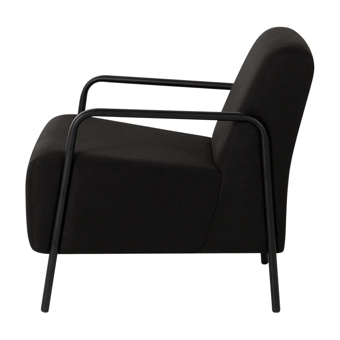 POLTRONA MINDY - PRETO/PRETO - Foto 3