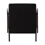 POLTRONA MINDY - PRETO/PRETO - Foto 4