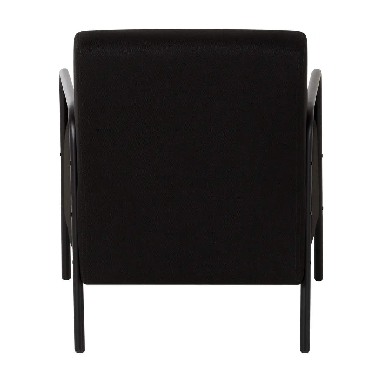 POLTRONA MINDY - PRETO/PRETO - Foto 4