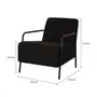 POLTRONA MINDY - PRETO/PRETO - Foto 7