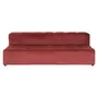 VELVET COTELÊ RODONITA - SOFÁ MODULAR 3 LUGARES SOFO