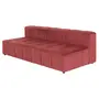 SOFÁ MODULAR 3 LUGARES SOFO - VELVET COTELÊ RODONITA - Foto 2