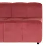 SOFÁ MODULAR 3 LUGARES SOFO - VELVET COTELÊ RODONITA - Foto 5