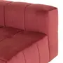 SOFÁ MODULAR 3 LUGARES SOFO - VELVET COTELÊ RODONITA - Foto 6