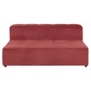 VELVET COTELÊ RODONITA - SOFÁ MODULAR 2 LUGARES SOFO