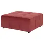 VELVET COTELÊ RODONITA - PUFF MODULAR SOFO