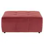 PUFF MODULAR SOFO - VELVET COTELÊ RODONITA - Foto 2