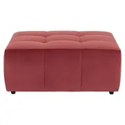 PUFF MODULAR SOFO - VELVET COTELÊ RODONITA - Foto 2