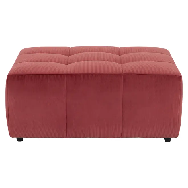 PUFF MODULAR SOFO - VELVET COTELÊ RODONITA - Foto 2