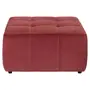 PUFF MODULAR SOFO - VELVET COTELÊ RODONITA - Foto 3