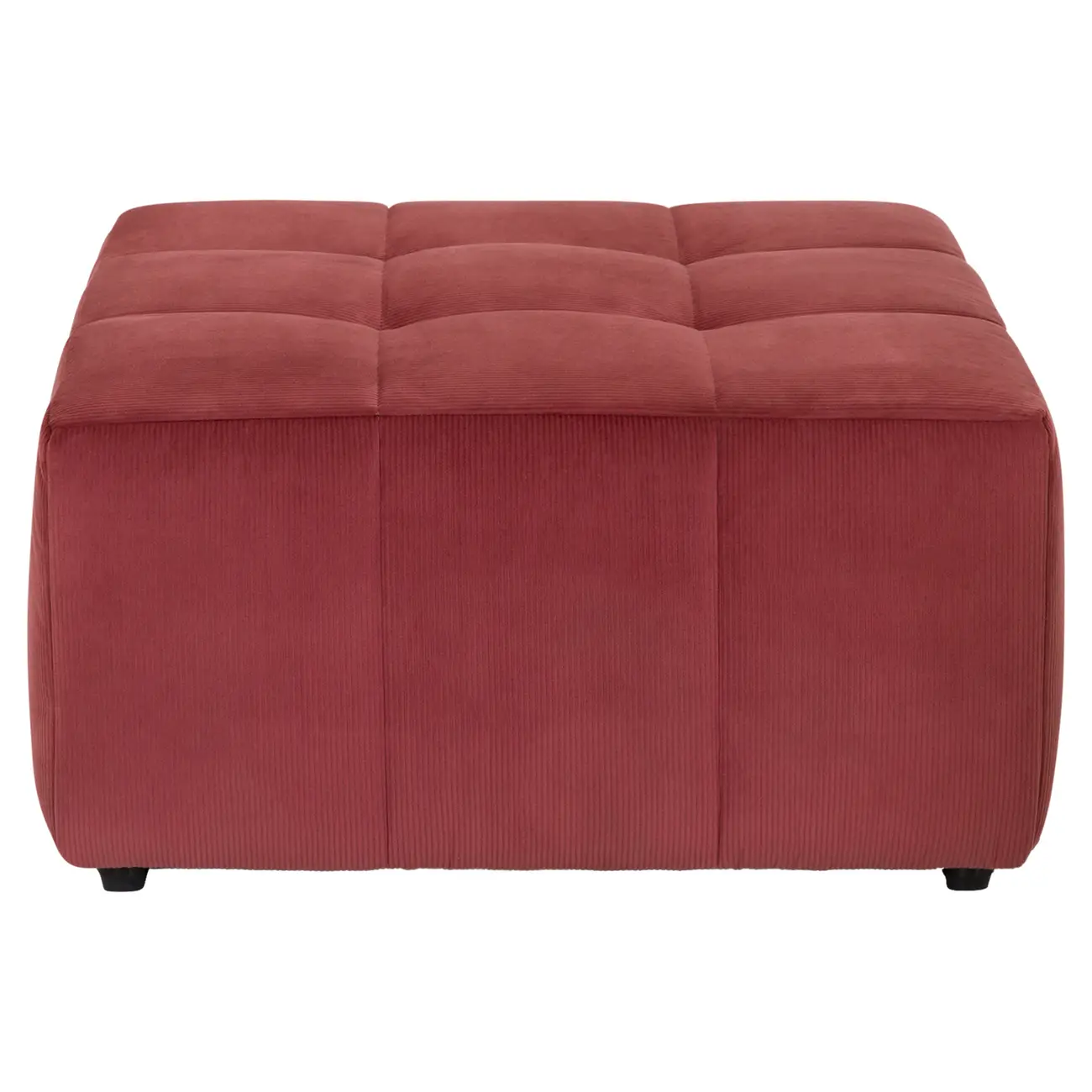 PUFF MODULAR SOFO - VELVET COTELÊ RODONITA - Foto 3