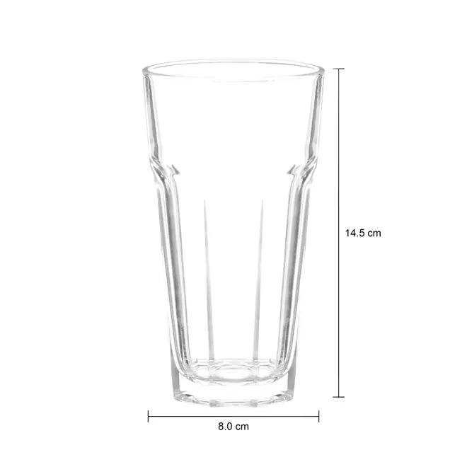 COPO LONG DRINK 365 ML CASABLANCA TEMP - INCOLOR - Foto 3