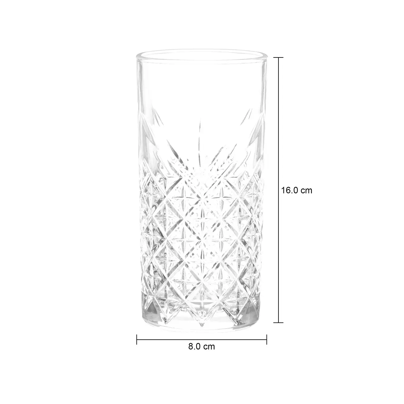 COPO LONG DRINK 450 ML ANTOINETTE I - INCOLOR - Foto 5