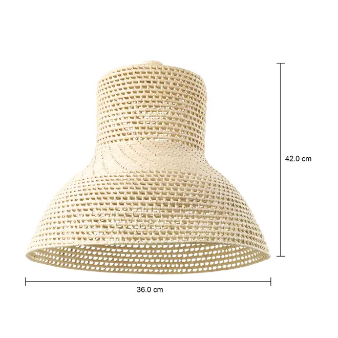 CÚPULA TETO 36 CM X 42 CM BANQUINHO - FIBRA CLARA - Foto 4
