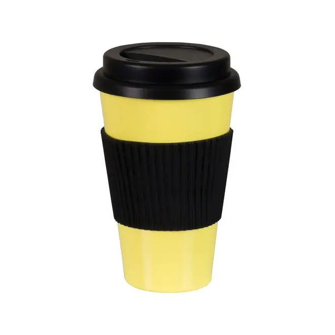 COPO COM TAMPA 450 ML GET GOING - LIMÃO SICILIANO/PRETO - Foto 3