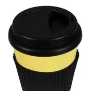 COPO COM TAMPA 450 ML GET GOING - LIMÃO SICILIANO/PRETO - Foto 4