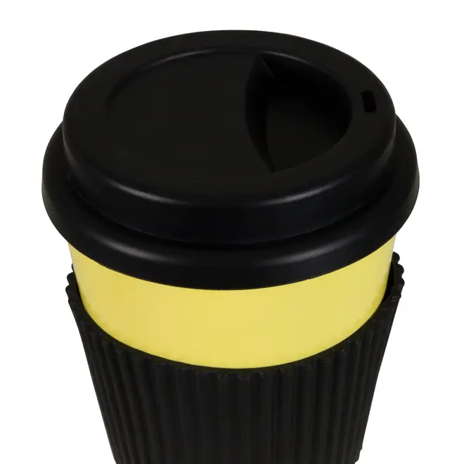 COPO COM TAMPA 450 ML GET GOING - LIMÃO SICILIANO/PRETO - Foto 4