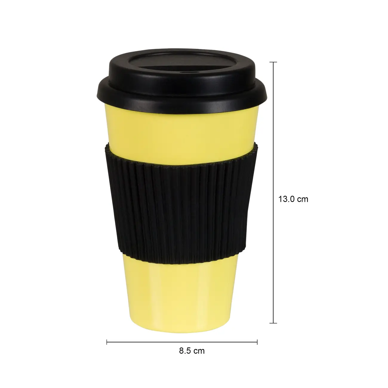 COPO COM TAMPA 450 ML GET GOING - LIMÃO SICILIANO/PRETO - Foto 5