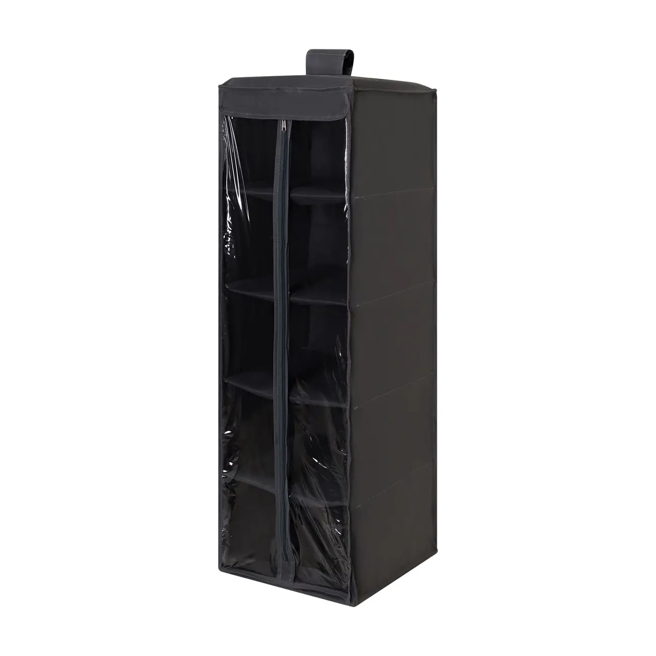 ORGANIZADOR PARA ARMÁRIO COM ZÍPER STOKCLOSET - KONKRET/INCOLOR - Foto 1