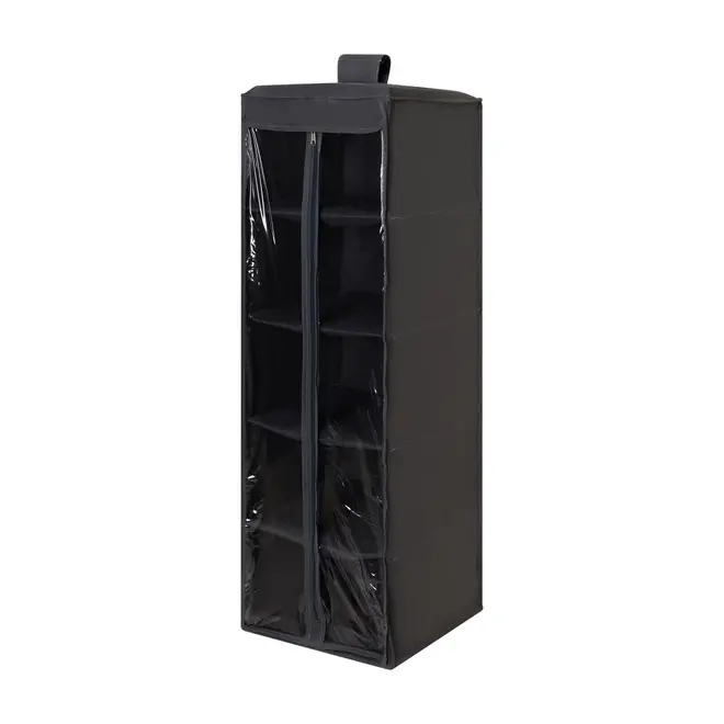 ORGANIZADOR PARA ARMÁRIO COM ZÍPER STOKCLOSET - KONKRET/INCOLOR - Foto 1