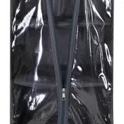 ORGANIZADOR PARA ARMÁRIO COM ZÍPER STOKCLOSET - KONKRET/INCOLOR - Foto 3