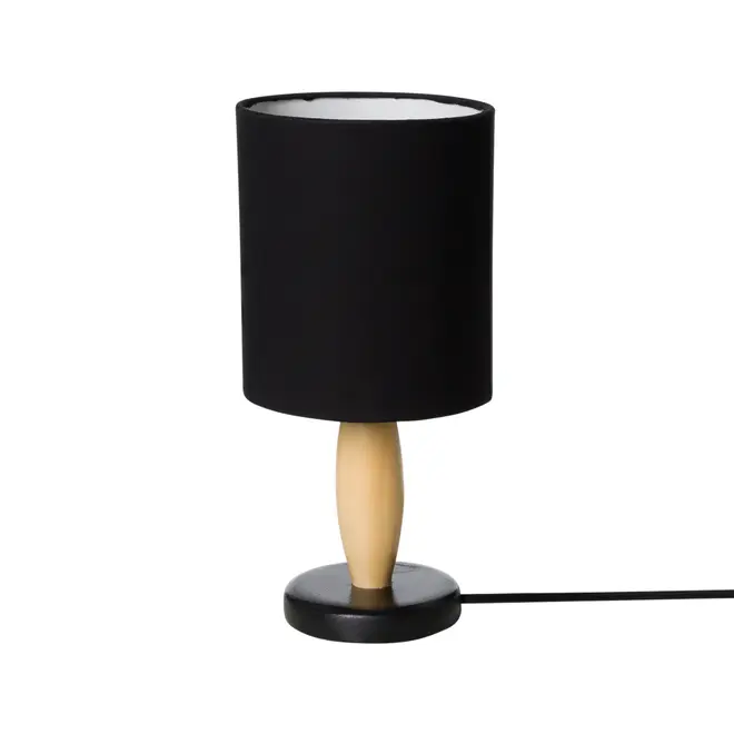 LUMINÁRIA DE MESA LILLE - NOZES/PRETO - Foto 2