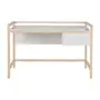 ESCRIVANINHA 1 GAVETA 1,20 M X 50 CM BANDEIROLA - NATURAL WASHED/BRANCO - Foto 1
