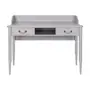 ESCRIVANINHA 2 GAVETAS 1,20 M X 50 CM REGENCE - CINZA PROVENCE - Foto 1