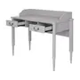 ESCRIVANINHA 2 GAVETAS 1,20 M X 50 CM REGENCE - CINZA PROVENCE - Foto 3