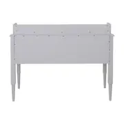 ESCRIVANINHA 2 GAVETAS 1,20 M X 50 CM REGENCE - CINZA PROVENCE - Foto 5