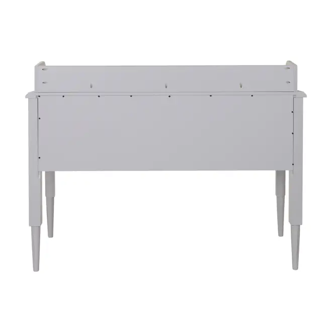ESCRIVANINHA 2 GAVETAS 1,20 M X 50 CM REGENCE - CINZA PROVENCE - Foto 5