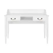 ESCRIVANINHA 2 GAVETAS 1,20 M X 50 CM REGENCE - BRANCO PROVENCE - Foto 1
