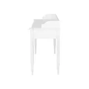 ESCRIVANINHA 2 GAVETAS 1,20 M X 50 CM REGENCE - BRANCO PROVENCE - Foto 4
