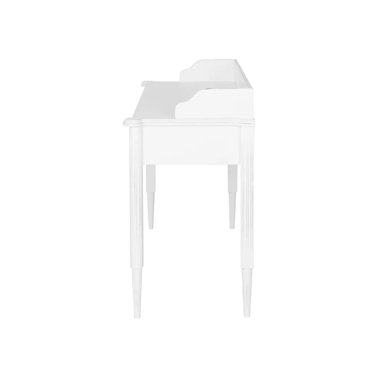 ESCRIVANINHA 2 GAVETAS 1,20 M X 50 CM REGENCE - BRANCO PROVENCE - Foto 4