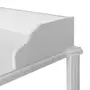 ESCRIVANINHA 2 GAVETAS 1,20 M X 50 CM REGENCE - BRANCO PROVENCE - Foto 7