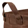 CESTO PARA ROUPA HIGH LOW NA - CASTANHO/WHISKY - Foto 4
