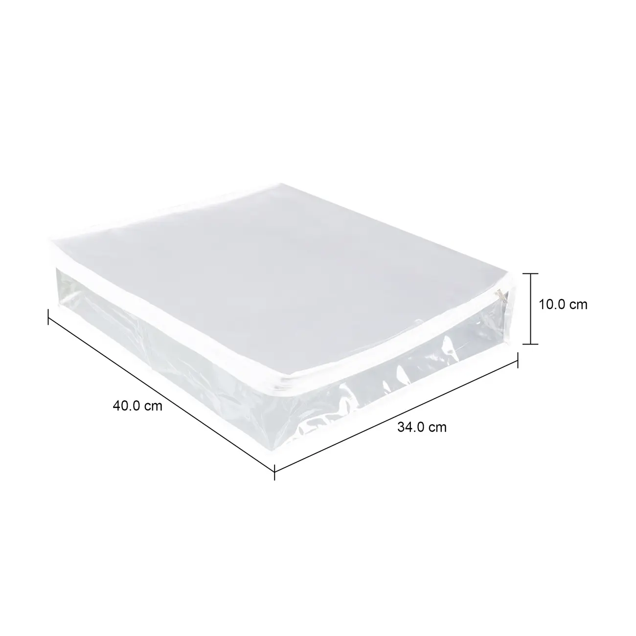 CAPA PARA MALHAS PROTECTION - INCOLOR/BRANCO - Foto 5