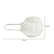 SACOLA DE OMBRO SPALLA - BRANCO - Foto 5