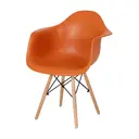 FAIA/TERRACOTA - CADEIRA COM BRAÇOS EASY WOOD